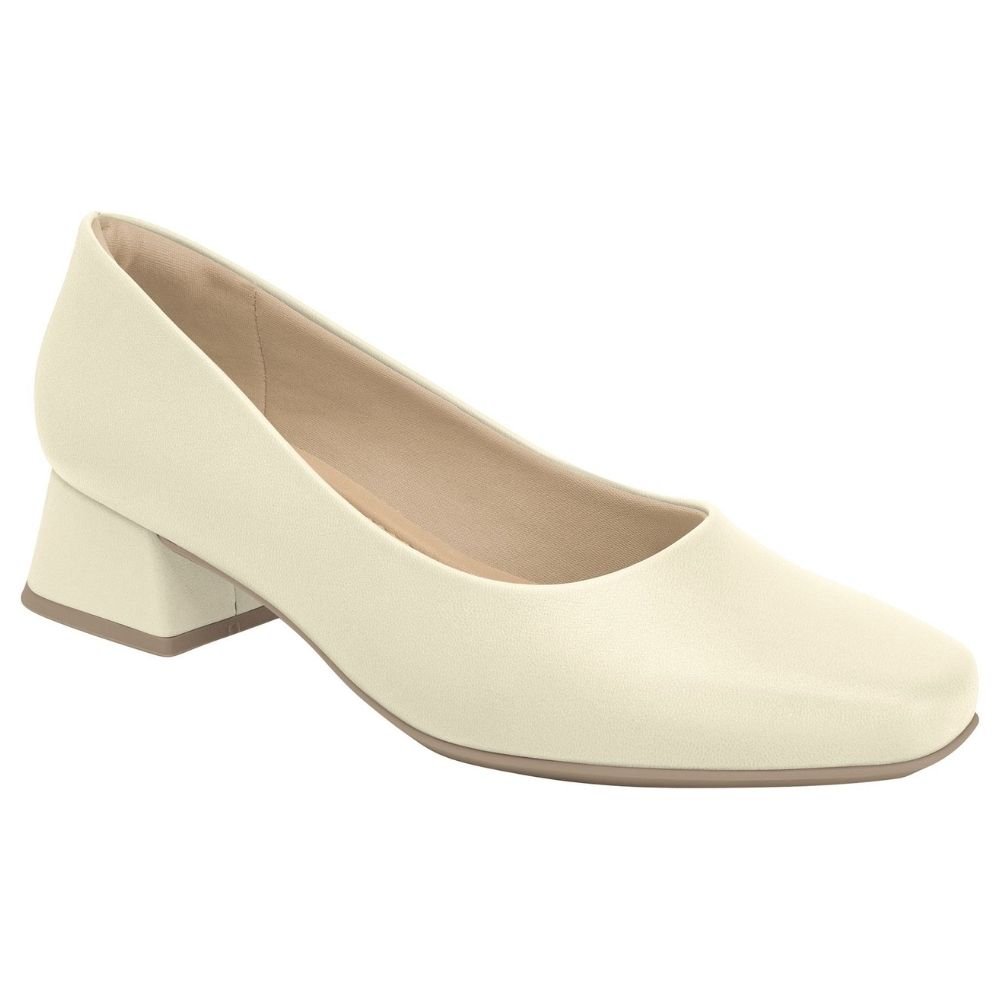 Scarpin Feminino Tati Off White Piccadilly 160055-147