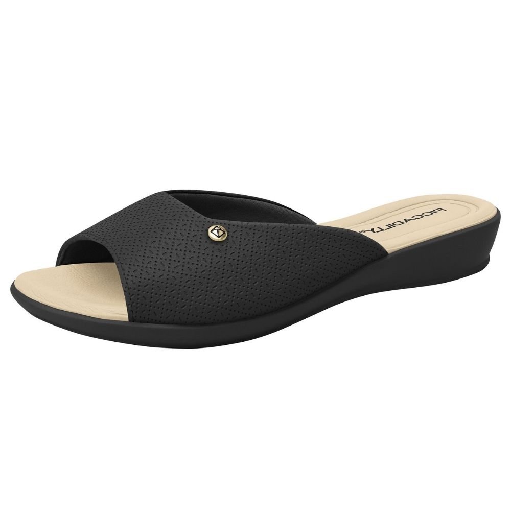 Tamanco Feminino Camila Preto Piccadilly 500352-81 Preto 2