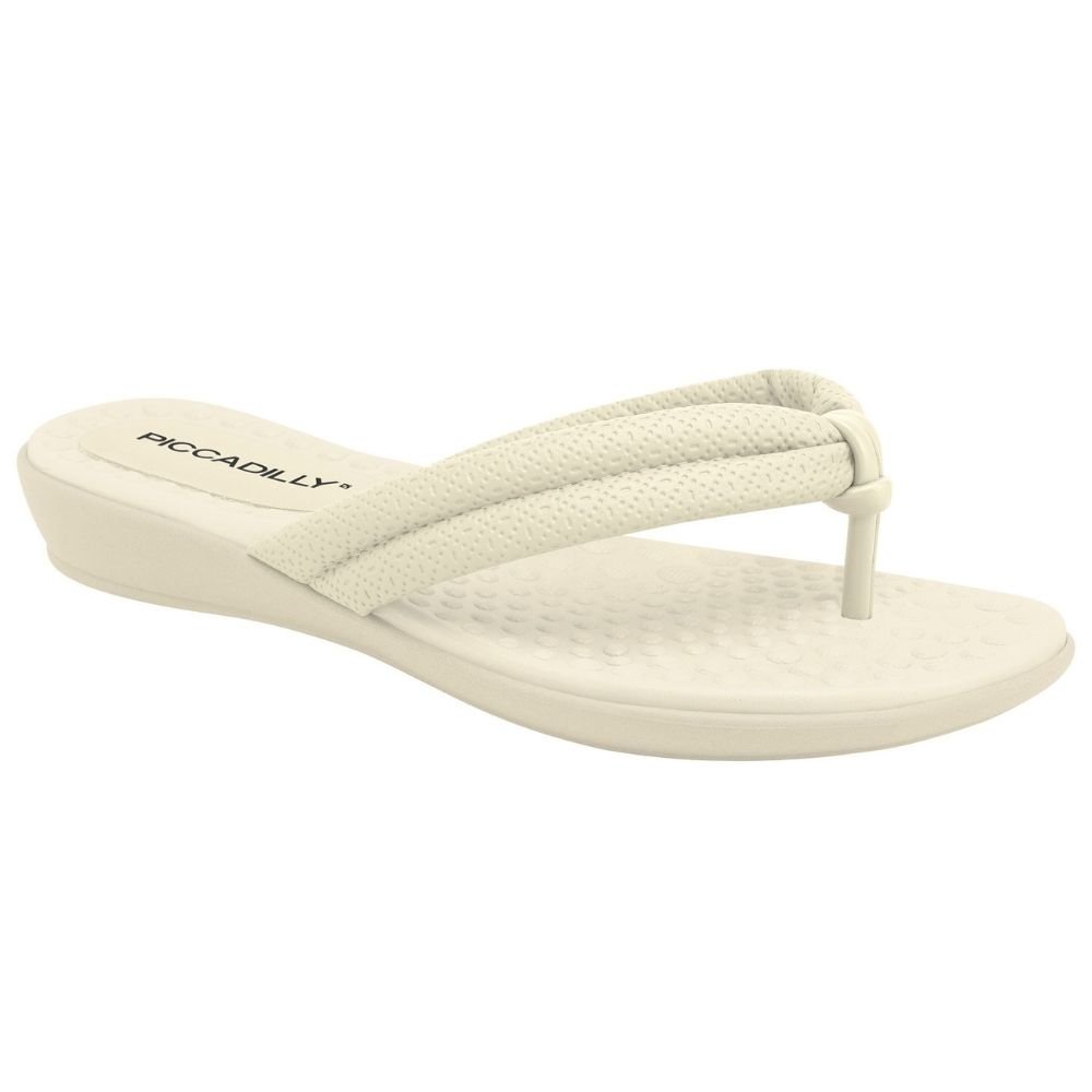 Chinelo Feminino Off White Piccadilly 500401-22