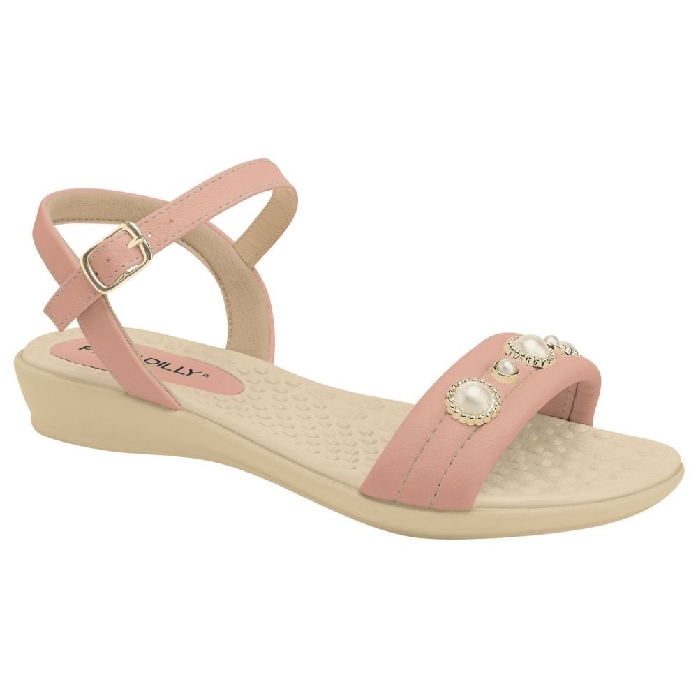 Sandália Feminina Anabela Iogurte Piccadilly 500403-03