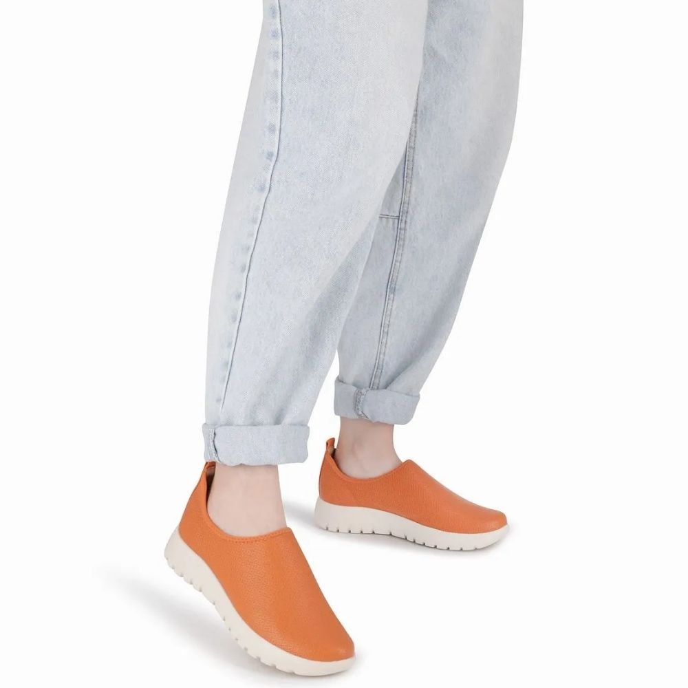 Tênis Casual Feminino Vicky Laranja Piccadilly 950032-9 Laranja 2