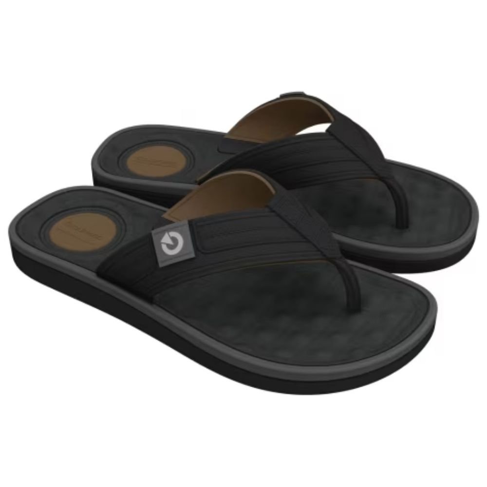 Chinelo Masculino Alabama Preto Castor Cartago 11859-BI910