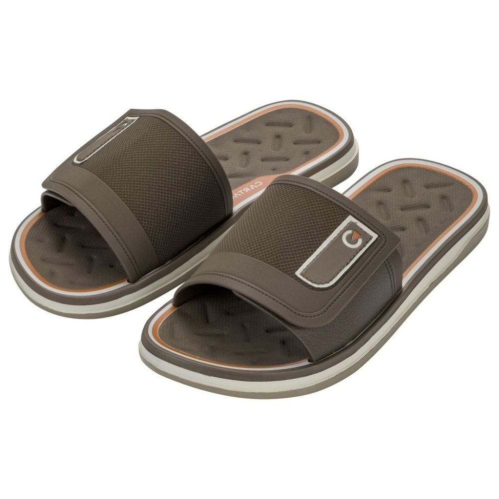 Chinelo Masculino Málaga Bege Marrom Cartago 12377-BO938 Marrom 2