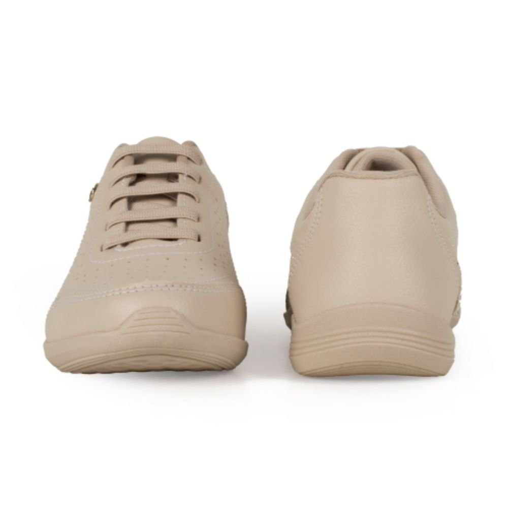 Tênis Casual Feminino Tule Kolosh C3184A-0004 Bege 4