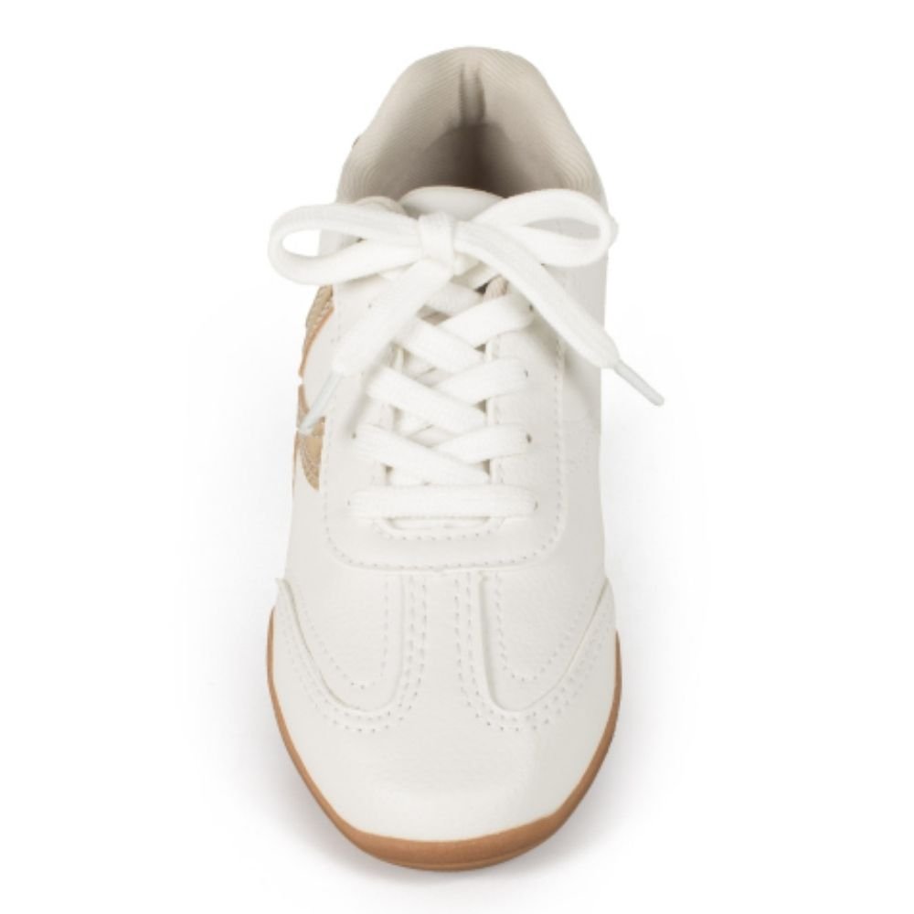 Tênis Casual Feminino White Champagne Kolosh C4065-0002 Branco 3