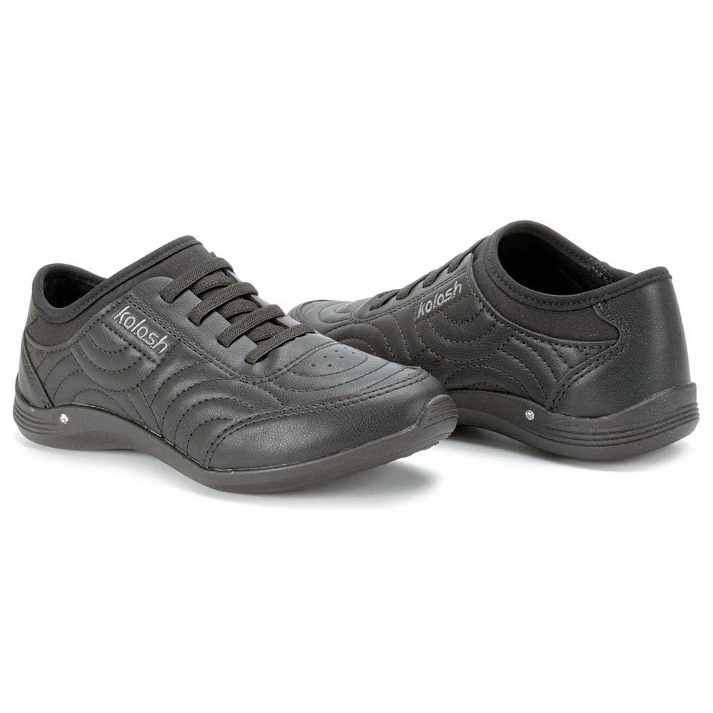 Tênis Casual Feminino Preto Kolosh C3183-0007 Preto 4