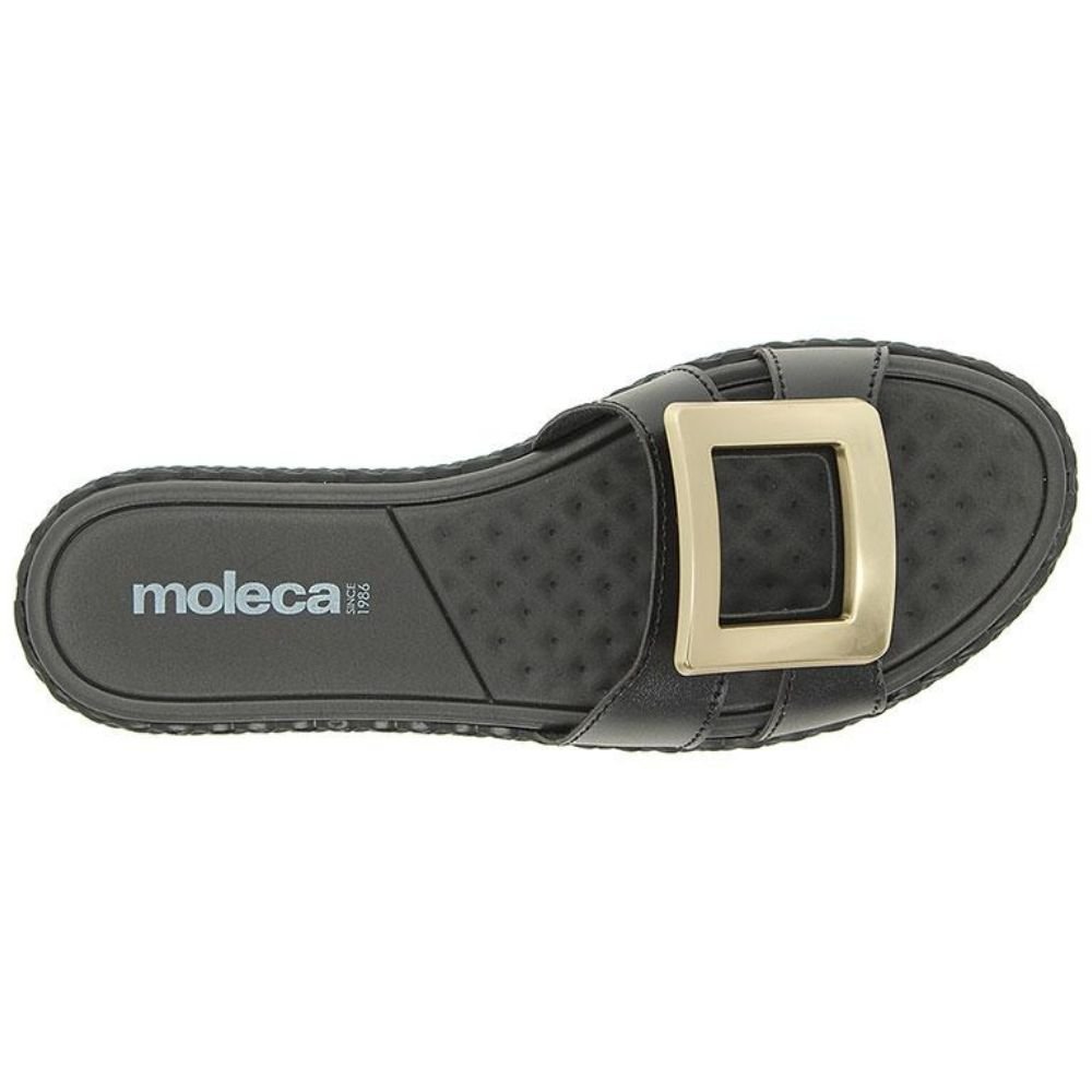 Chinelo Feminino Napa Preto Moleca 5452.258 Preto 4