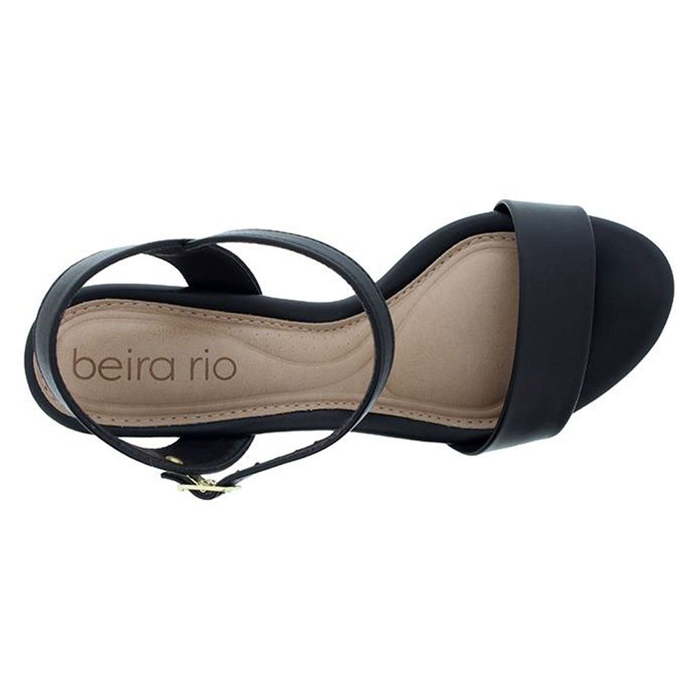 Sandália Feminina Salto Bloco Preto Beira Rio 8246.1176 Preto 4