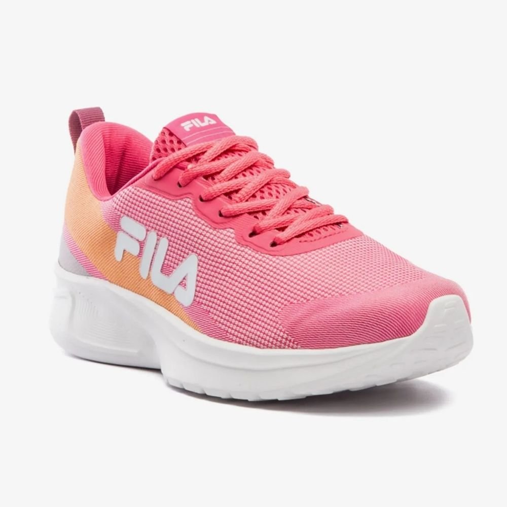 Tênis Esportivo Feminino Vector Azaleia Laranja Fila F02TR00105-7283 Rosa/Laranja 4