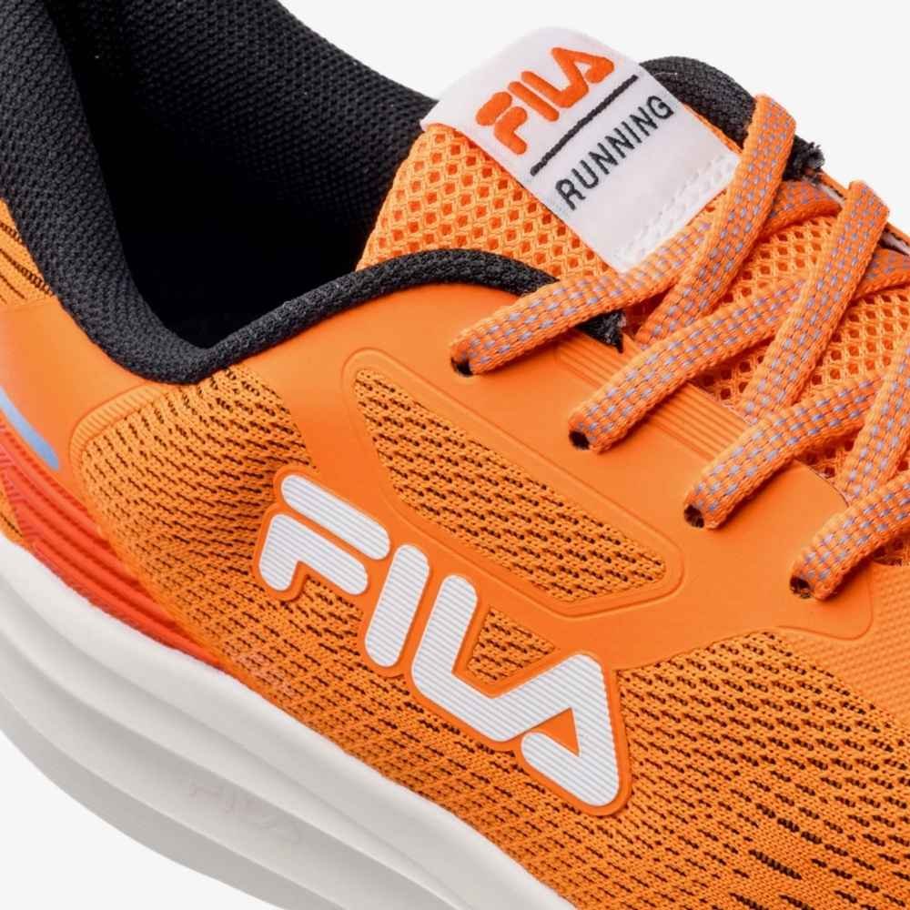 Tênis Esportivo Masculino Fastness Laranja Azul Branco Fila F01R00193-7096 Laranja 2