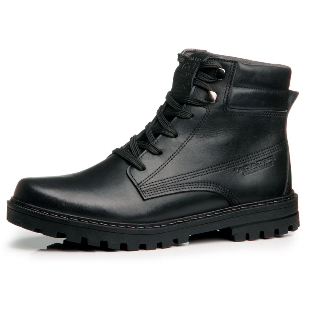 Bota Masculina Jungle Couro Anilina Preto Pegada 181553-02 Preto 2