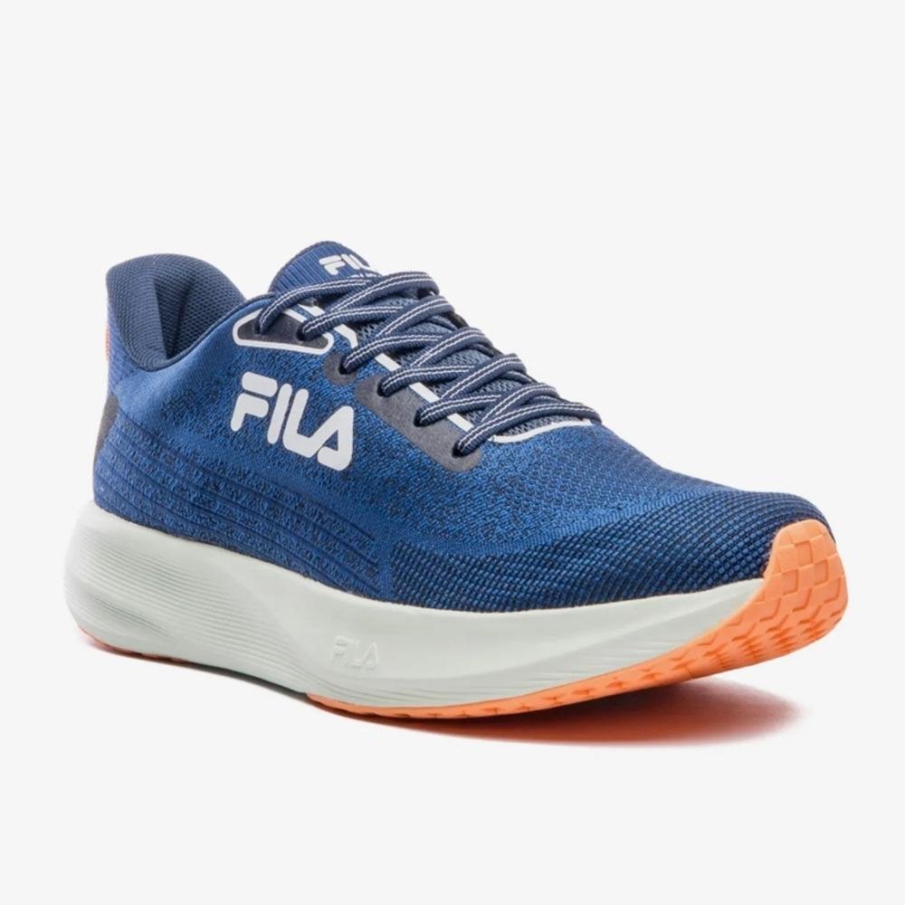 Tênis Esportivo Masculino Endurance Azul Preto Cinza Fila F01R00196-7245 Azul 4