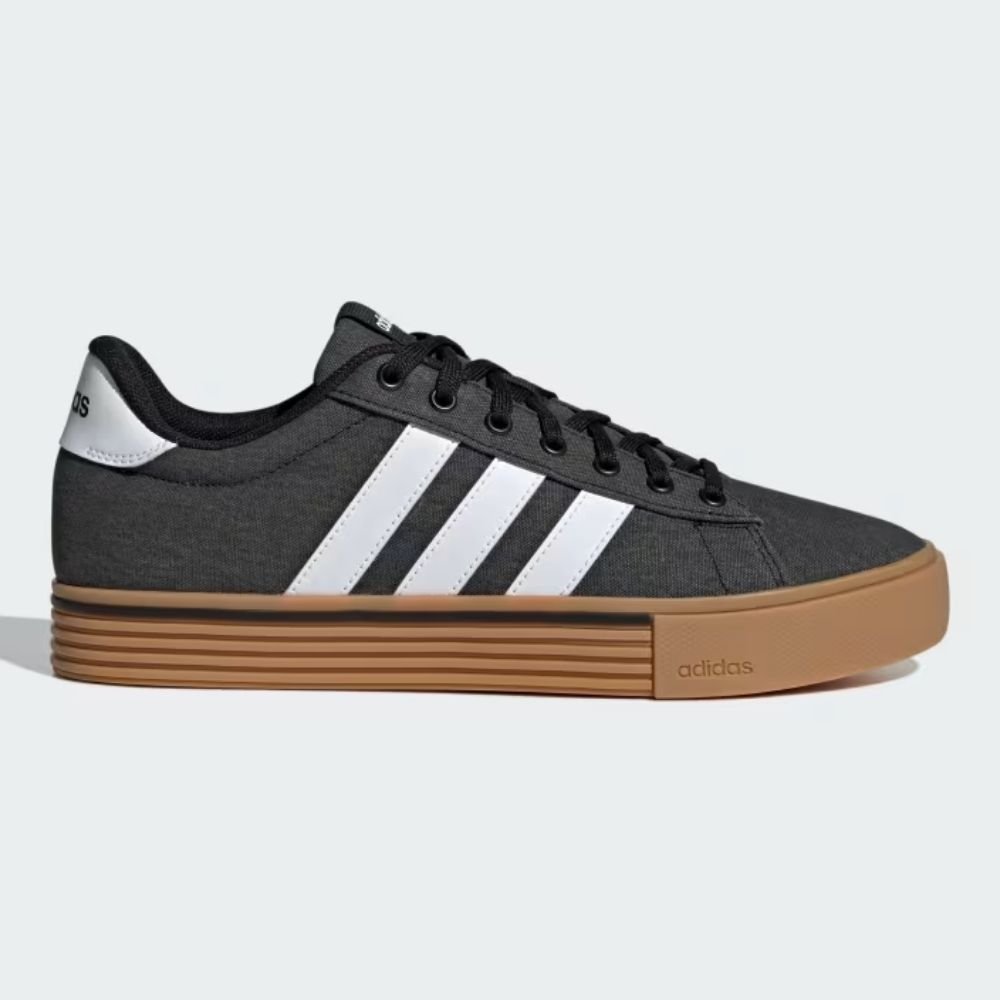 Tênis Casual Masculino Daily 4.0 Preto Branco Adidas IF4492
