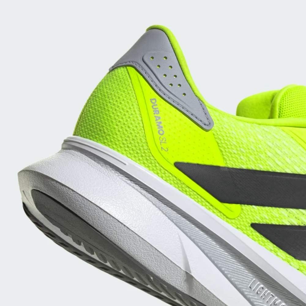 Tênis Esportivo Masculino Corrida Duramo SL 2 Lemon Adidas IF9395 Verde 2