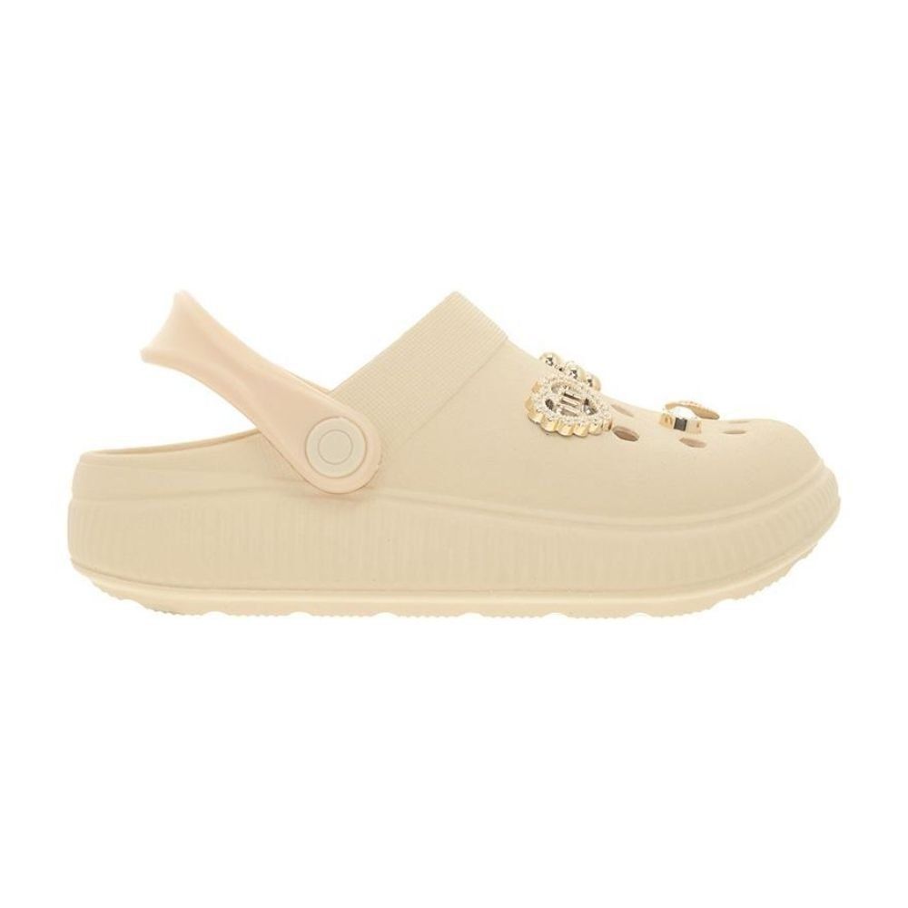 Sandália Babuche Infantil Creme Molekinha 2591.103 Bege 2