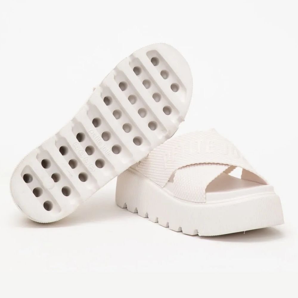 Tamanco Feminino Smash Up White Petite Jolie PJ7588 Branco 4