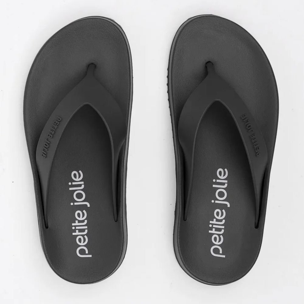 Chinelo Feminino Ultraleve Basic Preto Petite Jolie PJ6818 Preto 4
