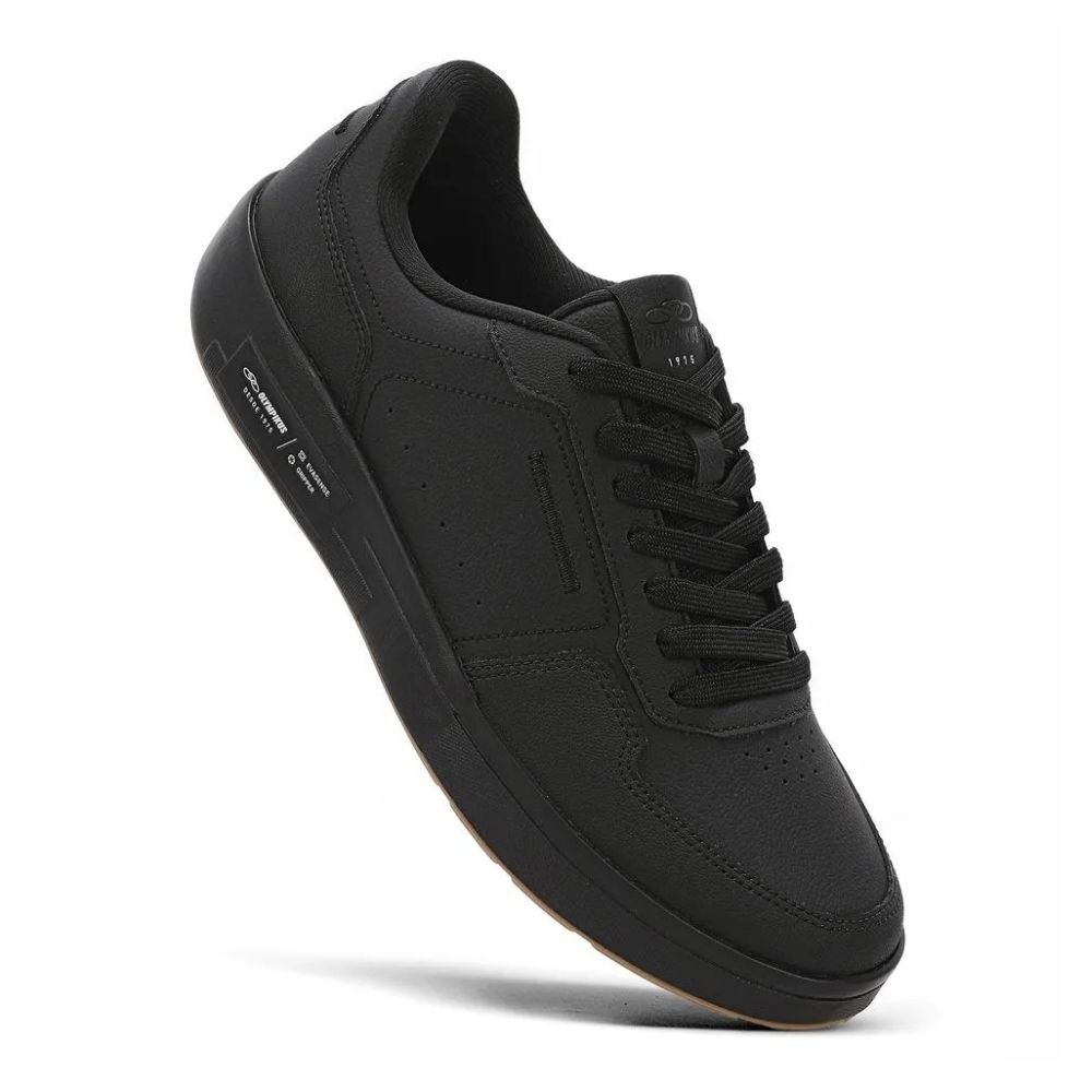 Tênis Casual Unissex Versa Preto Preto Olympikus Preto 2