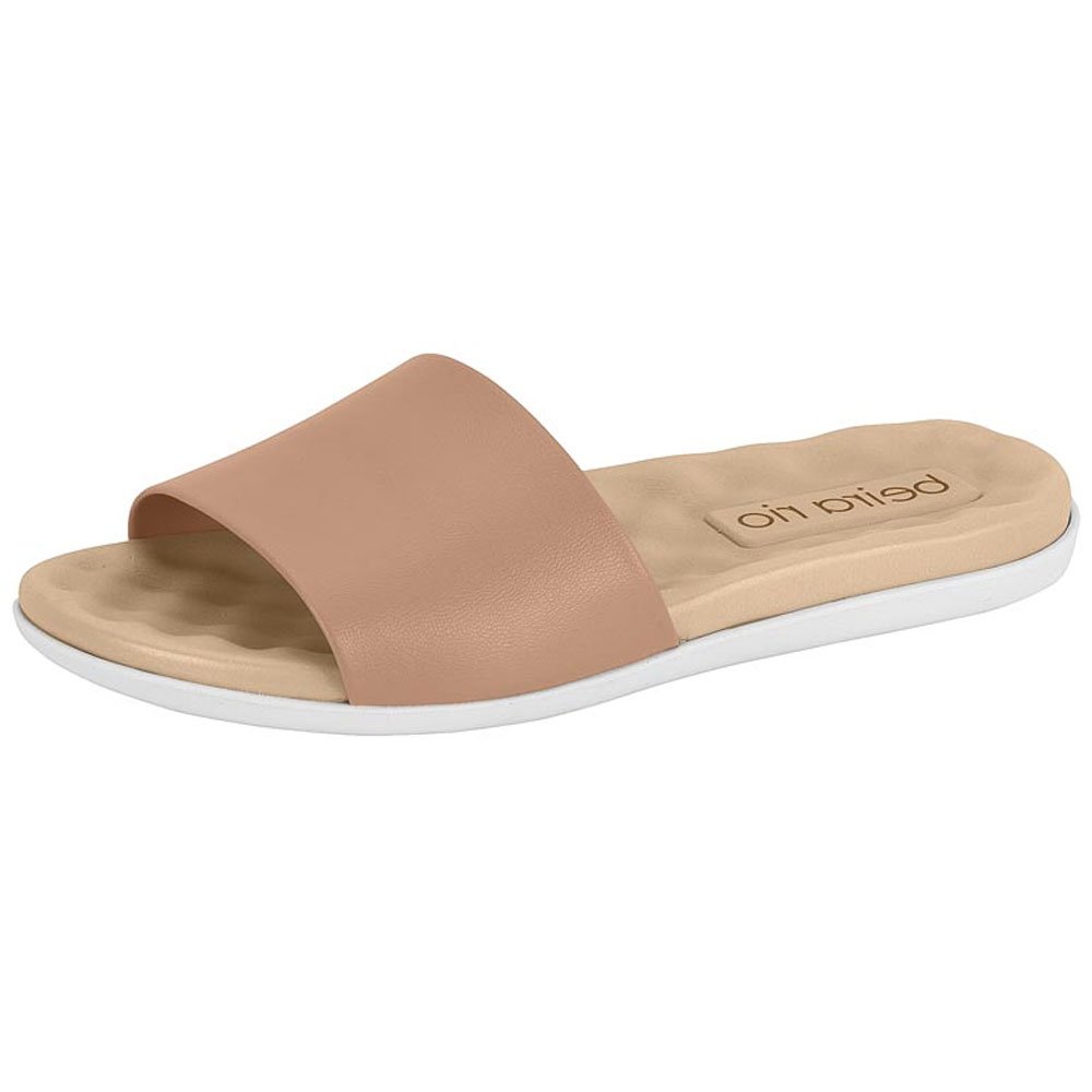 Chinelo Feminino Slide Napa Nude Beira Rio 8360.303 Nude 2