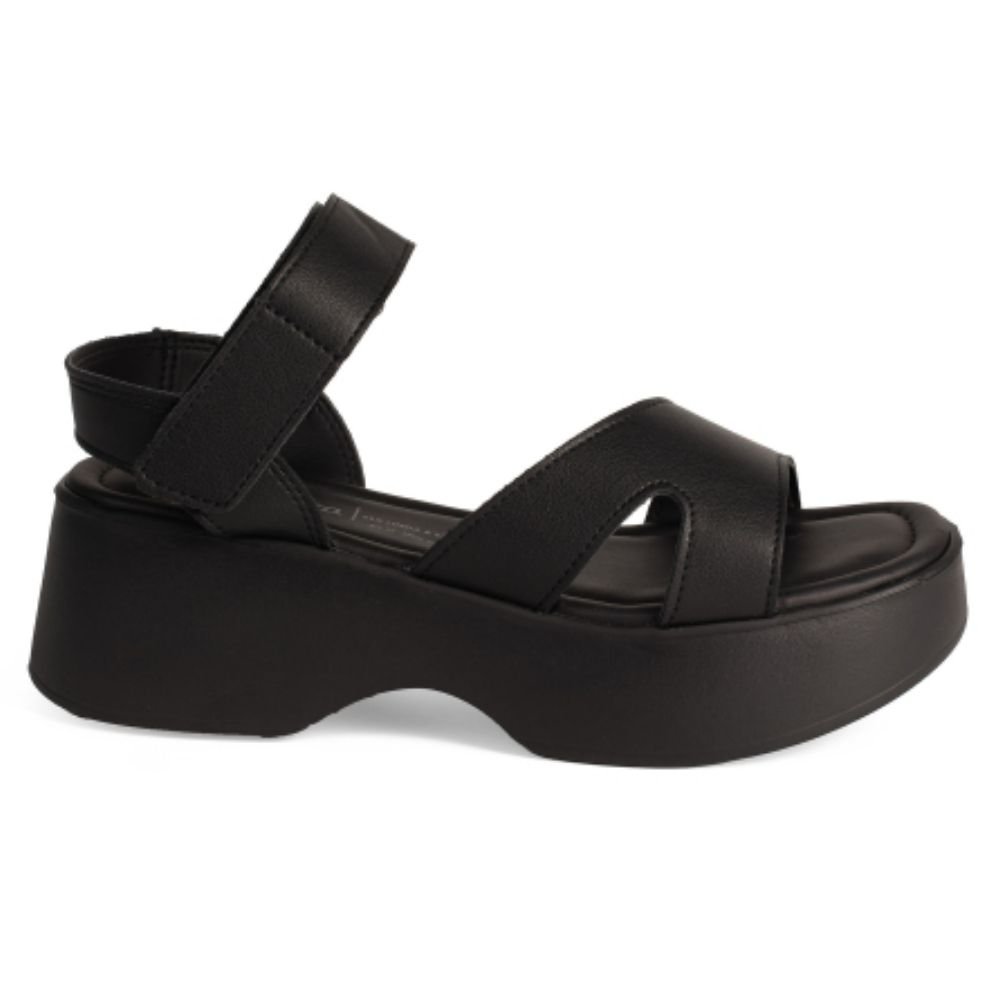Sandália Feminina Anabela Preto Dakota Y9692-0001 Preto 3