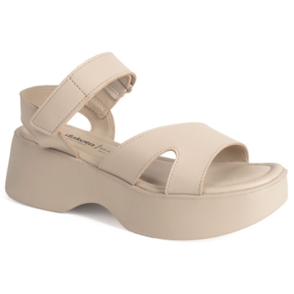 Sandália Feminina Anabela Machiato Dakota Y9692-0003