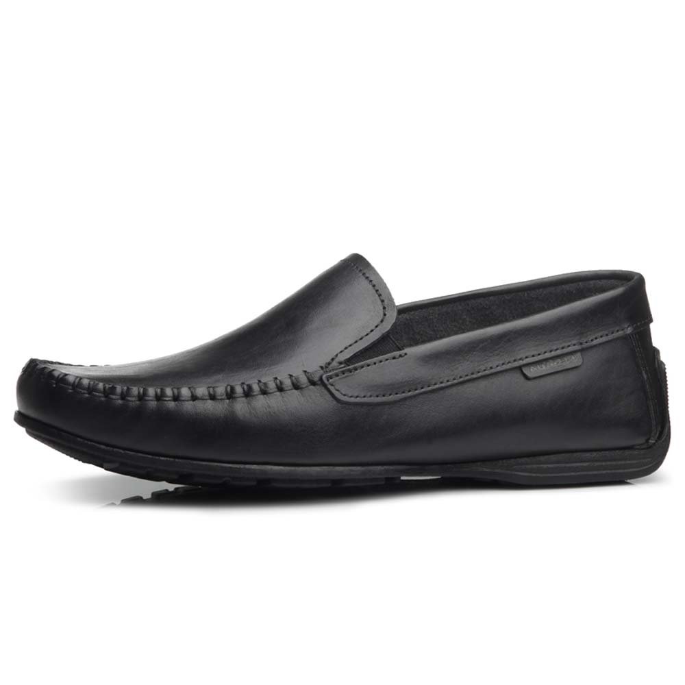 Mocassim Masculino Couro Drive Anilina Preto Pegada 140773-03 Preto 2