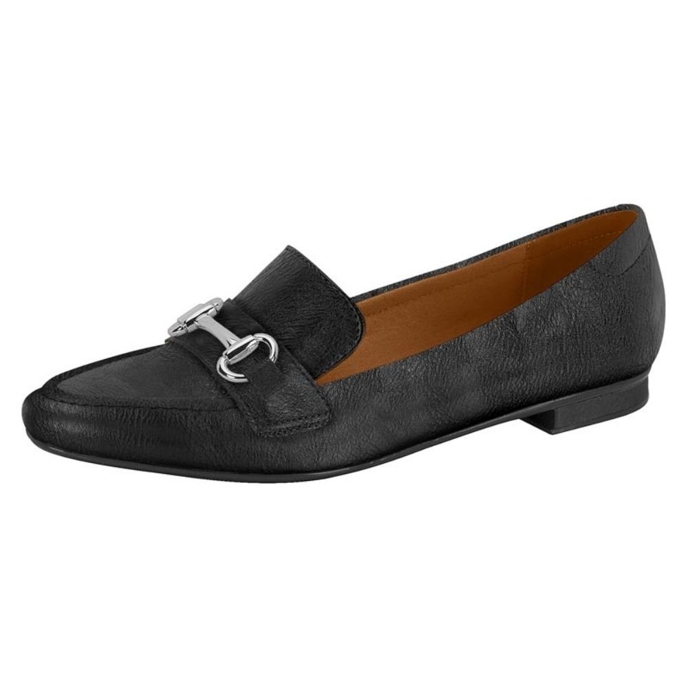 Mocassim Feminino Loafer Preto Vizzano 1351.106 Preto 2