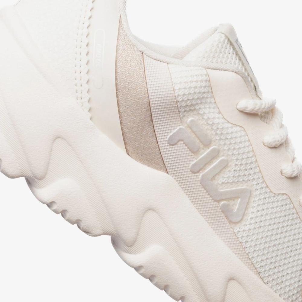 Tênis Esportivo Feminino Emotion Bege Fila F02TR00086-7074 Bege 2