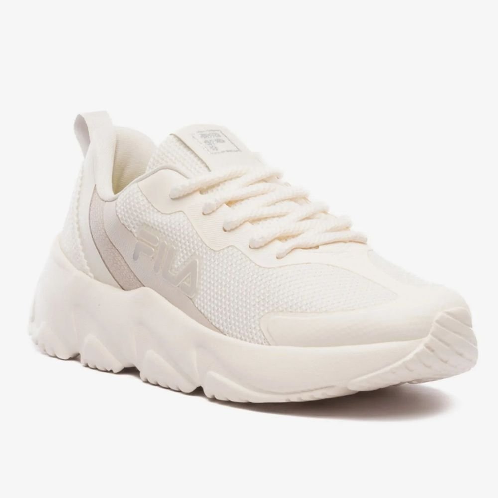 Tênis Esportivo Feminino Emotion Bege Fila F02TR00086-7074 Bege 4