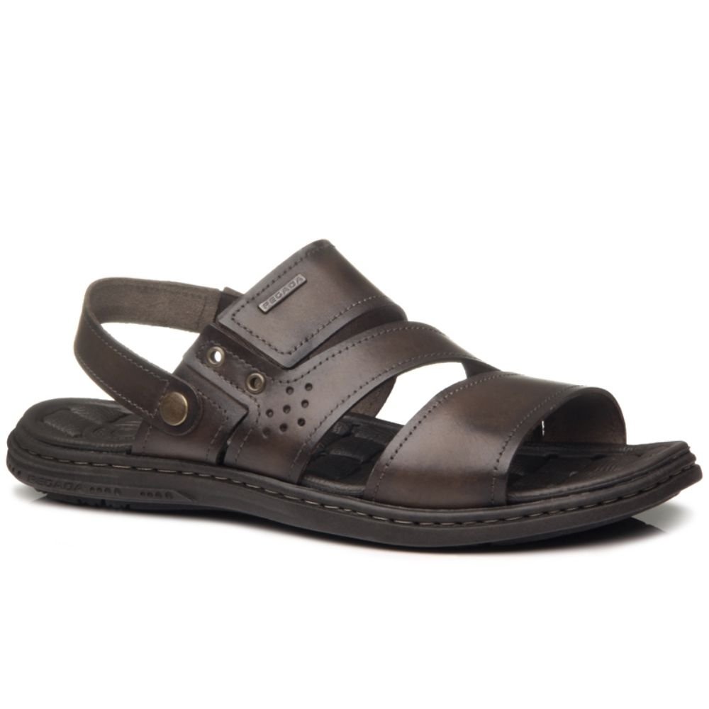 Sandália Papete Masculino Cravo Pegada 131224-02