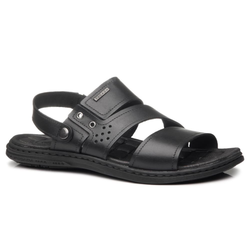 Sandália Papete Masculino Preto Pegada 131224-03