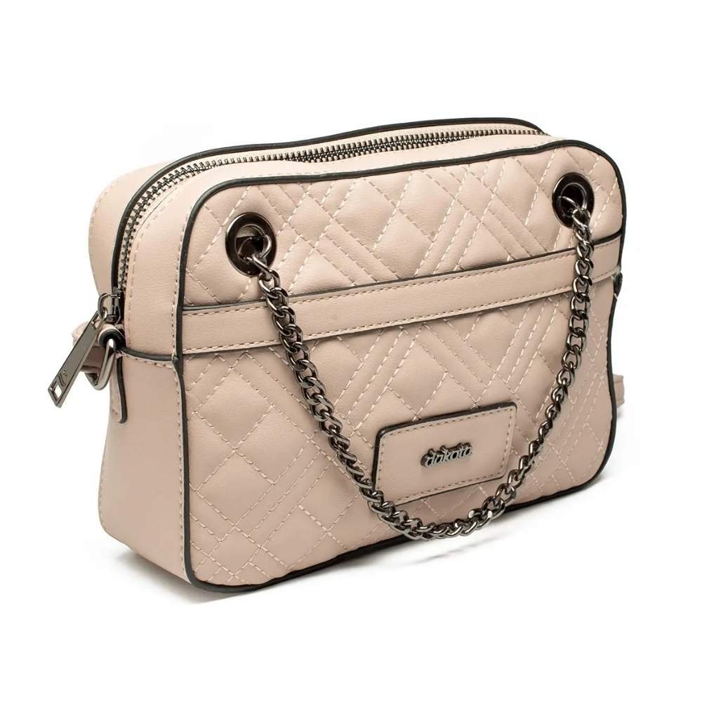 Bolsa Feminina Camera Bege Dakota DK168-0004 Bege 2