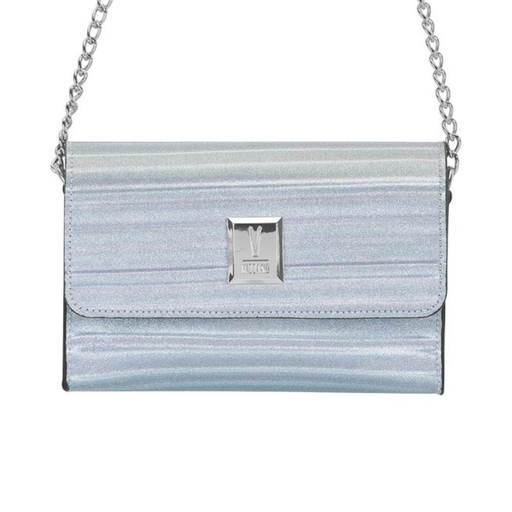 Bolsa Feminina Crossbody Prata Boreal Vizzano 10032.3