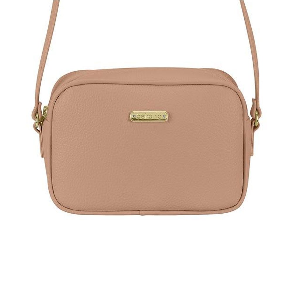 Bolsa Feminina Crossbody Nude Beira Rio 80016.1