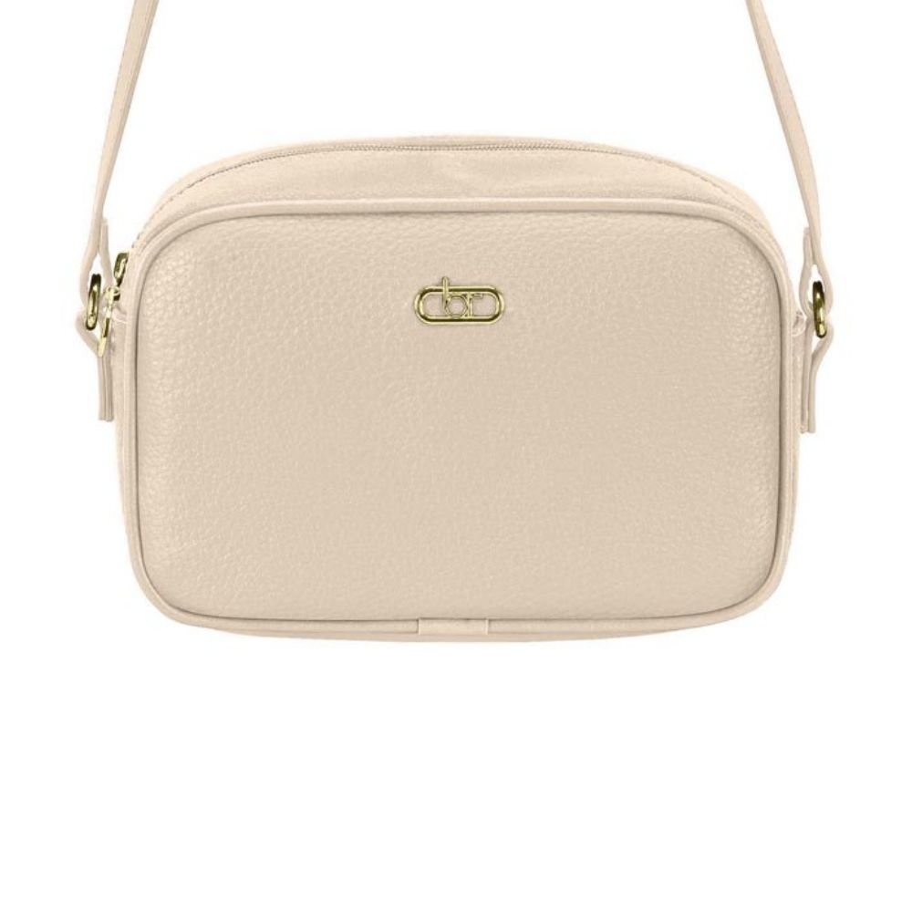 Bolsa Feminina Crossbody Creme Beira Rio 80016.5