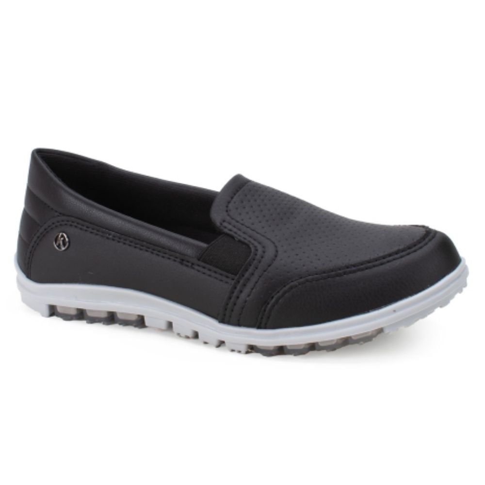 Tênis Feminino Slip On Preto Kolosh C0527A-0001