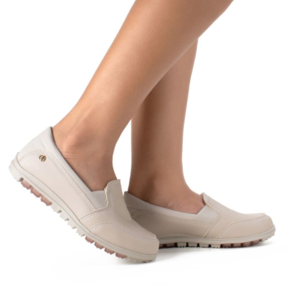Tênis Feminino Slip On Porcelana Kolosh C0527A-0004 Bege 2