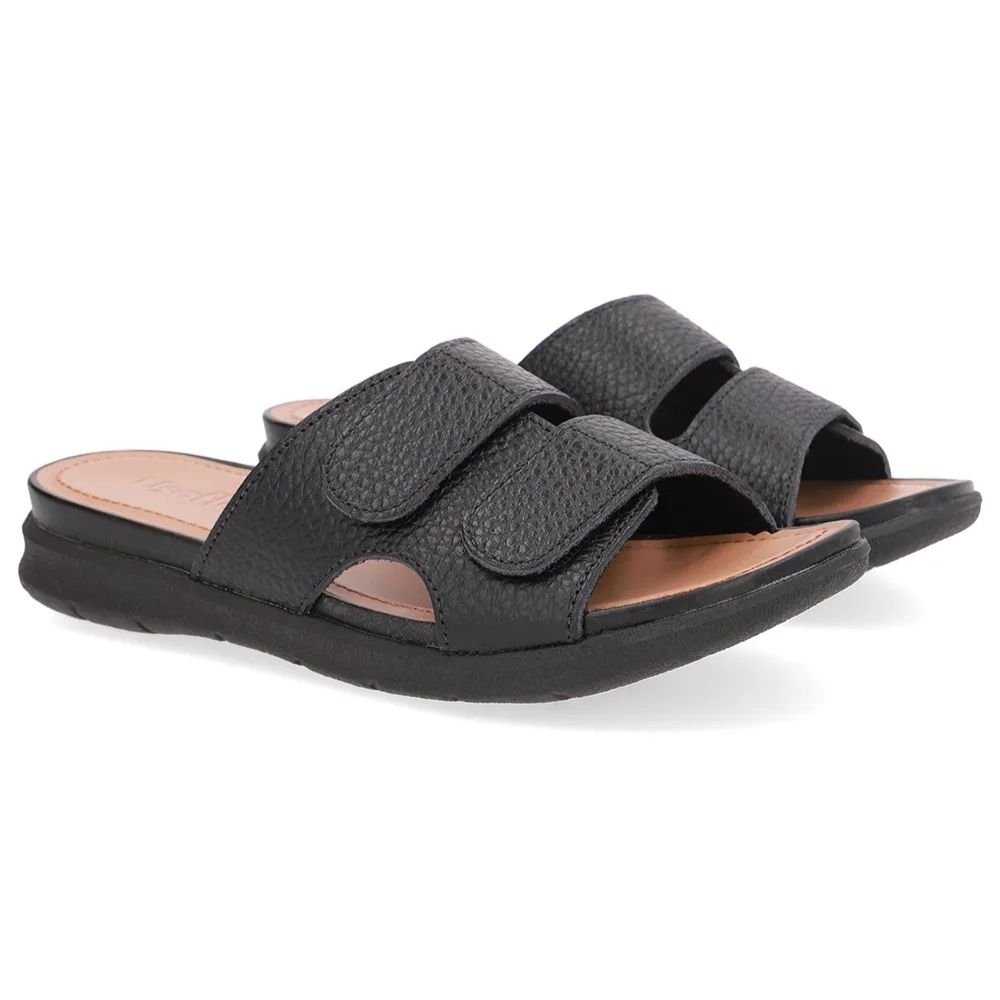 Tamanco Feminino Fecho Flex Preto Usaflex AA30017 Preto 3