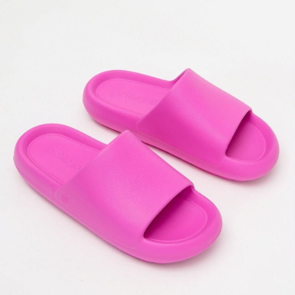 Chinelo Feminino Slide Hug Fúcsia Petite Jolie PJ7639 Pink 3