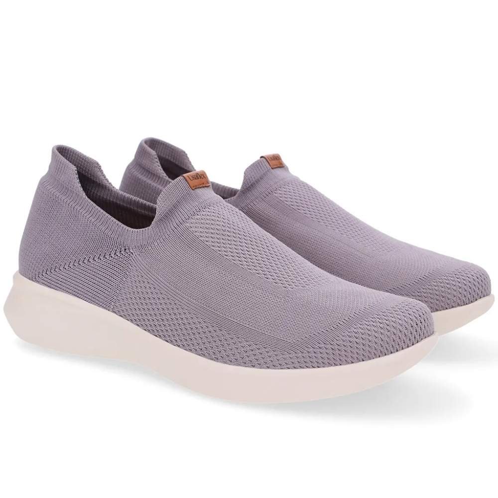 Tênis Casual Feminino Tricot Cinza Usaflex UD03005 Cinza 3