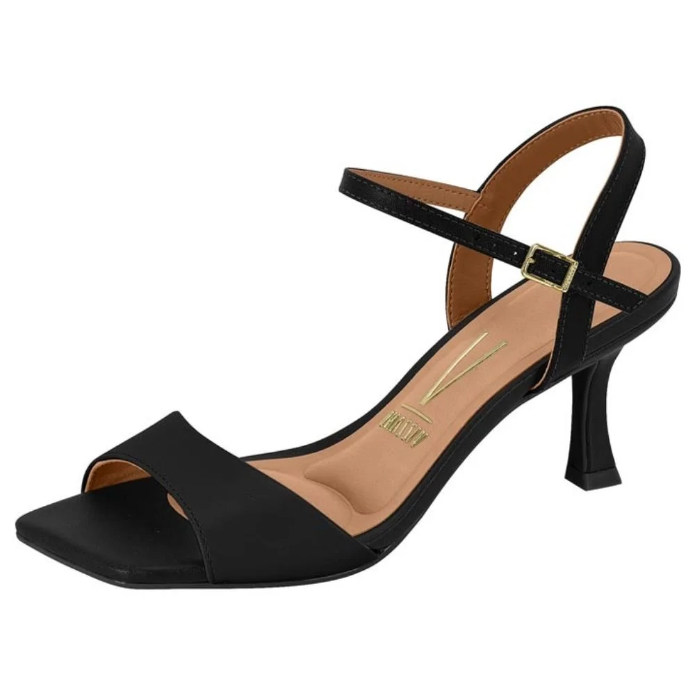 Sandália Feminina Salto Taça Preto Vizzano 6536.100 Preto 2