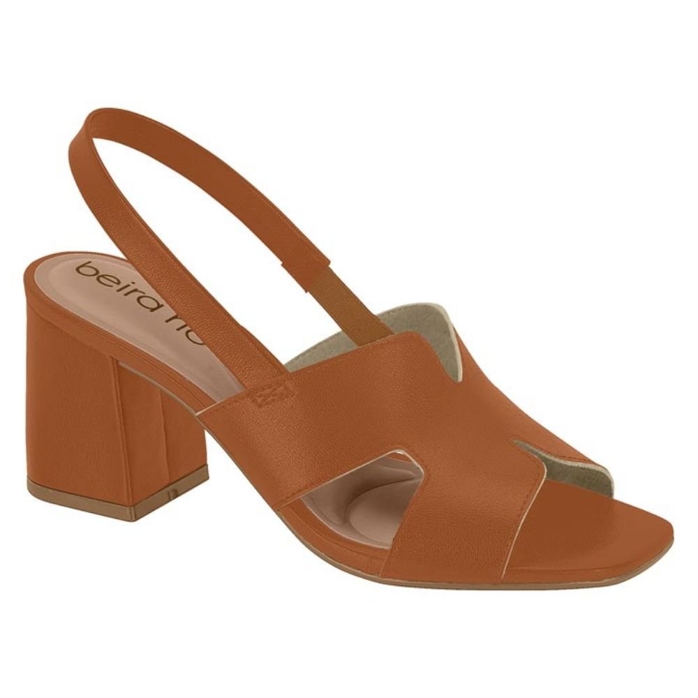 Sandália Feminina Slingback Camel Beira Rio 8436.231