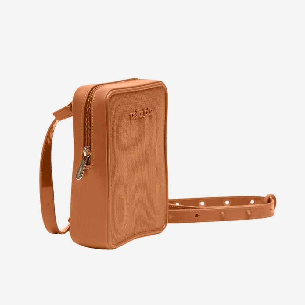 Bolsa Feminina Cross III Doce de Leite Petite Jolie PJ10362III Marrom 3