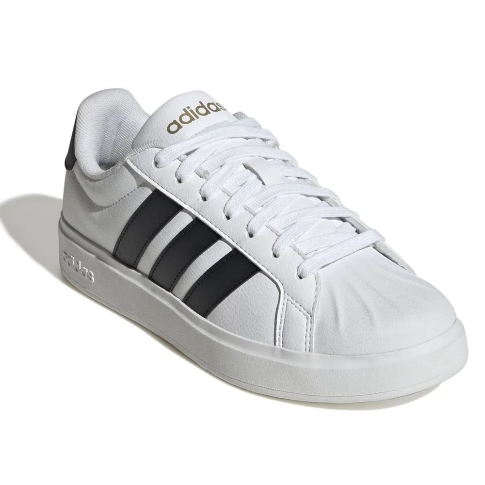 Tênis Casual Feminino Streetwalk Branco Preto Adidas JP8282 Branco 2