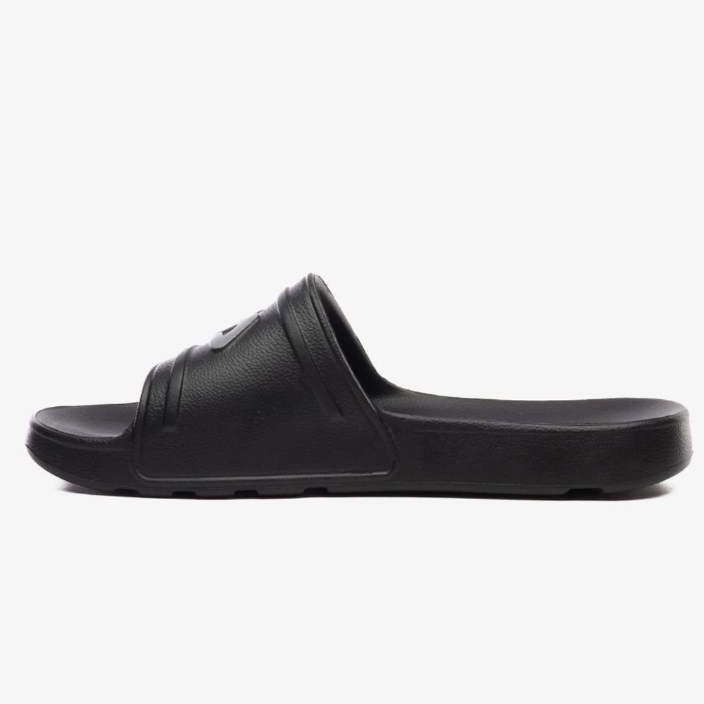Chinelo Masculino Sleek Slide Preto Cinza Laranja Fila F01SD00010-7229 Preto 3
