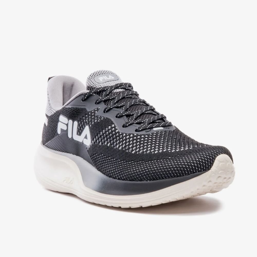Tênis Esportivo Masculino Speed Lite Preto Cinza Fila F01TR00097-7233 Preto 4