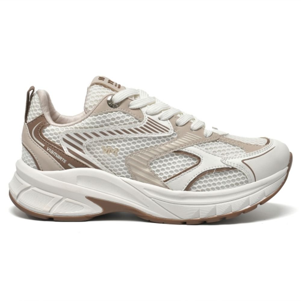 Tênis Casual Feminino Toffee Multi Via Marte 240-010-08
