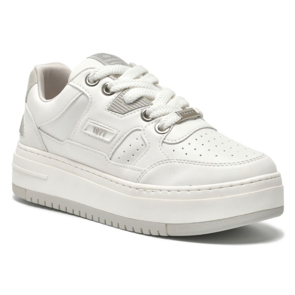 Tênis Casual Feminino Branco Neve Via Marte 306-001-03 Branco 3