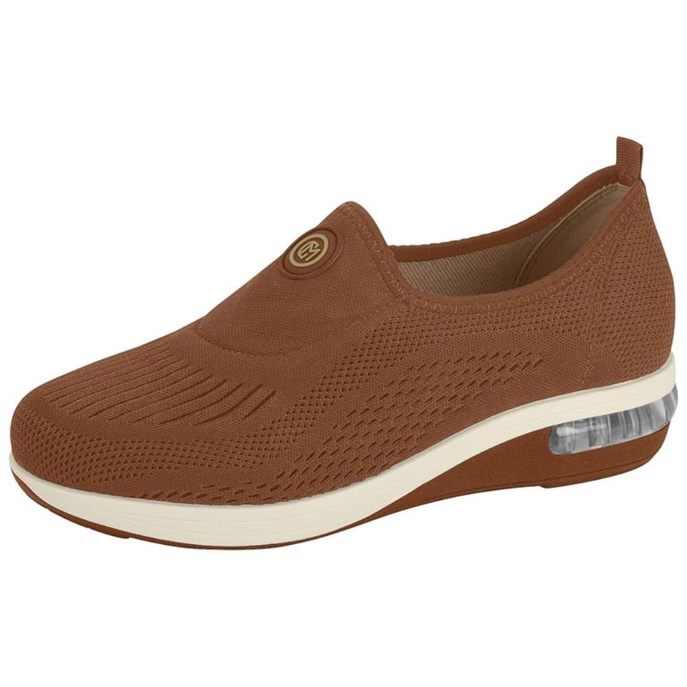 Tênis Casual Feminino Gel Tech Avelã Modare 7320.217 Marrom 2