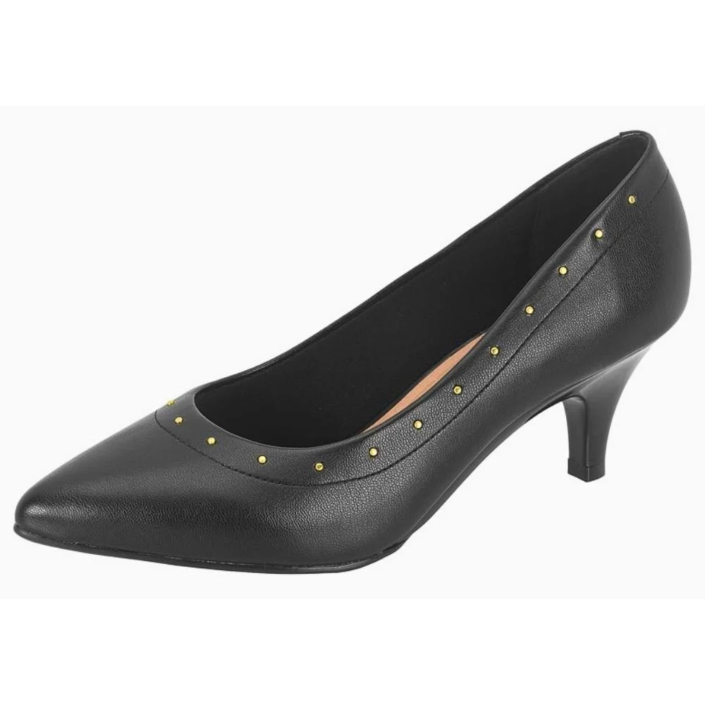 Scarpin Feminino Napa Preto Beira Rio 4076.1316 Preto 2
